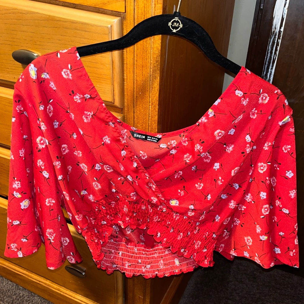 cropped blouse
